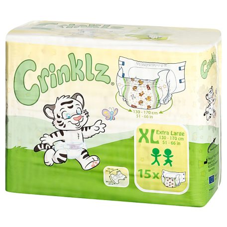 Crinklz felnőtt pelenka XL méret csomag