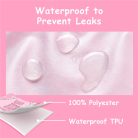 Little For Big Blushing Baby mosható pelenkavédő