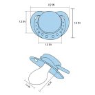 Little For Big SmallShield adult pacifier in several colors