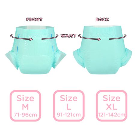 Little For Big ABDry Ultra zöld felnőtt pelenka