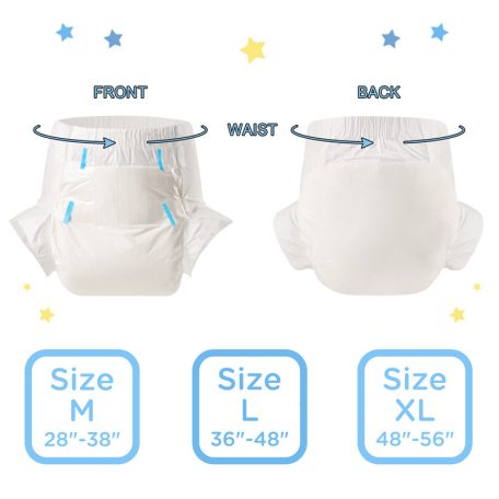 Little For Big ABDry fehér felnőtt pelenka