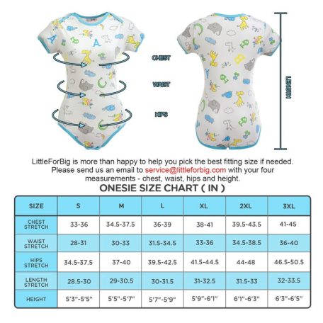 Little For Big Giraffe and Zoo Animals unisex body LB-004