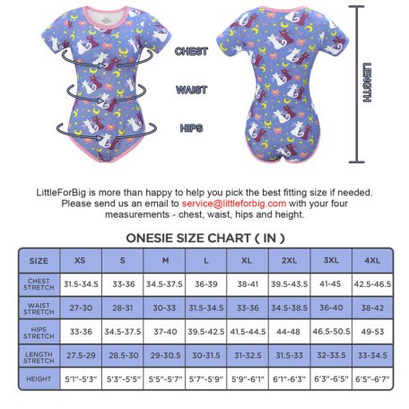 Little For Big Luna Moon unisex body LB-081