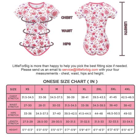Little For Big Lovely Hearts unisex body LB-086