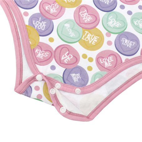 Little For Big Candy Hearts unisex body LB-088