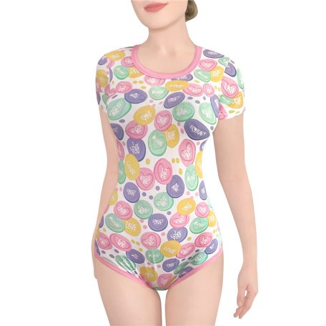 Little For Big Candy Hearts unisex body LB-088
