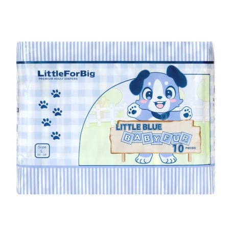 Little For Big Little Blue BabyFur felnőtt pelenka