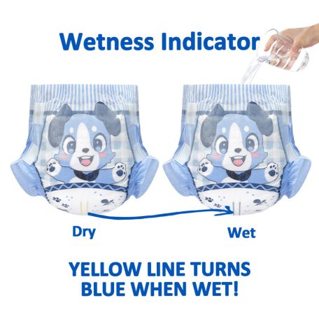 Little For Big Little Blue BabyFur felnőtt pelenka