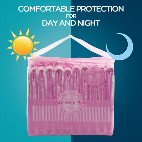 Little For Big Nursery Pink felnőtt pelenka