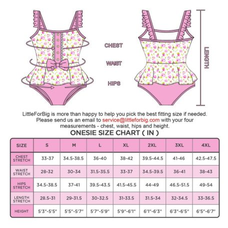 Little For Big Vintage Rose fürdőruha LB-401P