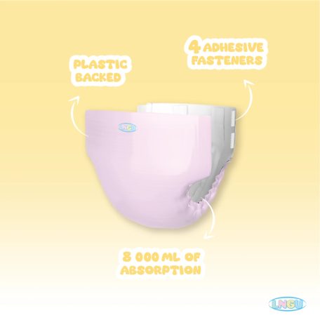 LNGU Rainbow Pastel Colors felnőtt pelenka