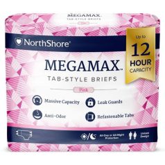   NorthShore MEGAMAX felnőtt pelenka rózsaszín L méret csomag
