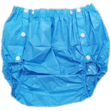 Kék, patentos, TPU pelenkázó nadrág