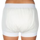Suprima 1217 PU plastic pants in white color