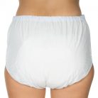 Suprima 1222 PVC plastic pants in white color