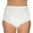 Suprima 1288 PU plastic pants in white color