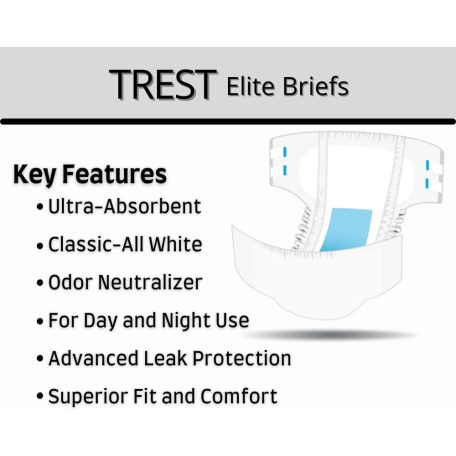 TREST Elite Briefs felnőtt pelenka XL méret darab