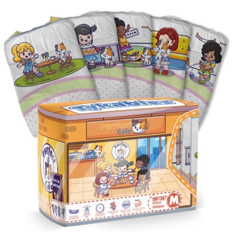 Tykables Purrfect Cafe felnőtt pelenka XL méret darab